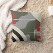 第2次世界大戦の軍隊の飛行機のカムフラージュ クッション (ブランケット)