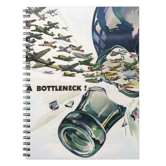 第2次世界大戦の軍隊航空障害 ノートブック (正面)