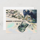 第2次世界大戦の軍隊航空障害 ポストカード (正面/裏面)