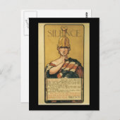 第2次世界大戦を黙認 ポストカード (正面/裏面)