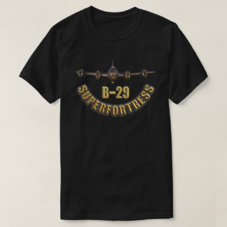 第2次世界大戦アメリカンウォープレーンB-29スーパー要塞飛行機スポ Tシャツ