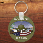 第2次世界大戦キルロイキーチェーン キーホルダー (正面)