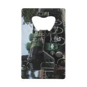 第2次世界大戦スチームトレインザリバークワイブリッジ クレジットカード栓抜き (正面)