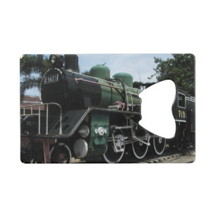 第2次世界大戦スチームトレインザリバークワイブリッジ クレジットカード栓抜き