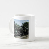 第2次世界大戦スチームトレインザリバークワイブリッジ コーヒーマグカップ (正面左)