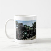 第2次世界大戦スチームトレインザリバークワイブリッジ コーヒーマグカップ (左)