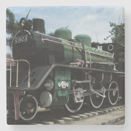 第2次世界大戦スチームトレインザリバークワイブリッジ ストーンコースター (正面)