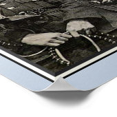 第2次世界大戦チャーチル見積軍隊退役軍人 ポスター (角)