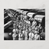 第2次世界大戦トラックレディース， 1940年代 ポストカード (正面)