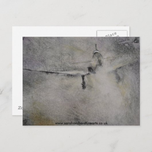 第2次世界大戦ドイツのシュトゥカ – ファイターボマー ポストカード (正面/裏面)