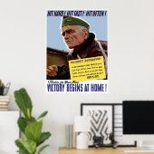 第2次世界大戦ブルハルジーポスター ポスター (ホームオフィス)