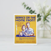 第2次世界大戦ポスター ポストカード (スタンド正面)