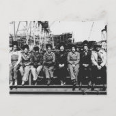 第2次世界大戦中の女性の歓迎グループ ポストカード (正面)