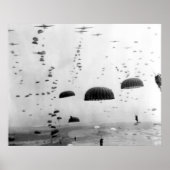 第2次世界大戦中の空中絵画飛行 ポスター (正面)