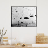 第2次世界大戦中の空中絵画飛行 ポスター (キッチン)