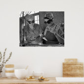 第2次世界大戦女性溶接機: 1942年 ポスター (キッチン)