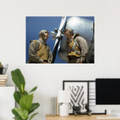 第2次世界大戦海兵隊 ポスター (ホームオフィス)