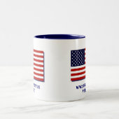 第2次世界大戦米国の軍隊の退役軍人 ツートーンマグカップ (中央)