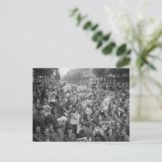 第2次世界大戦終了 ポストカード (スタンド正面)