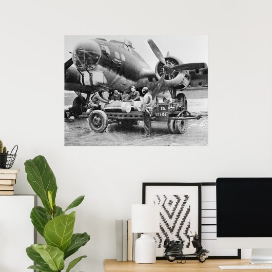 第2次世界大戦航空機と乗務員: 1940年代 ポスター (ホームオフィス)