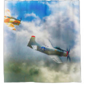 第2次世界大戦航空機用空力突撃機 シャワーカーテン (正面)