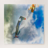 第2次世界大戦航空機用空力突撃機 ジグソーパズル (横)