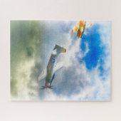 第2次世界大戦航空機用空力突撃機 ジグソーパズル (横)