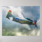 第2次世界大戦航空機用空力突撃機 ポスター (正面)