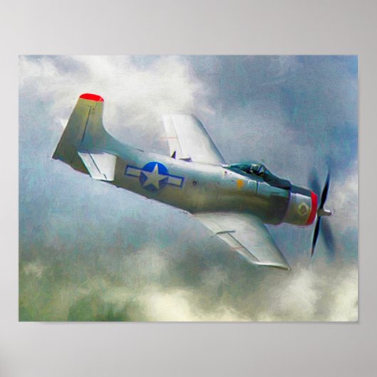 第2次世界大戦航空機用空力突撃機 ポスター (正面)