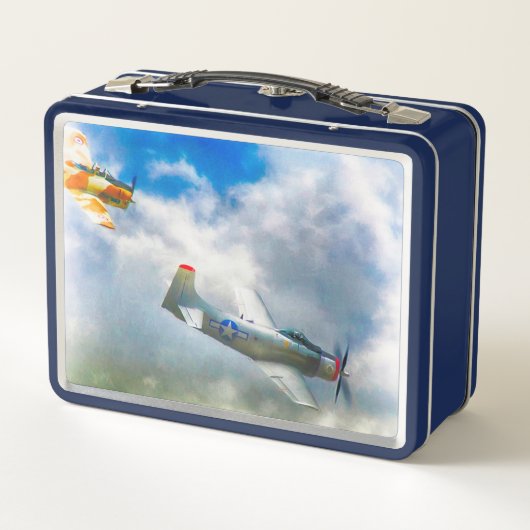 第2次世界大戦航空機用空力突撃機 メタルランチボックス (裏面)