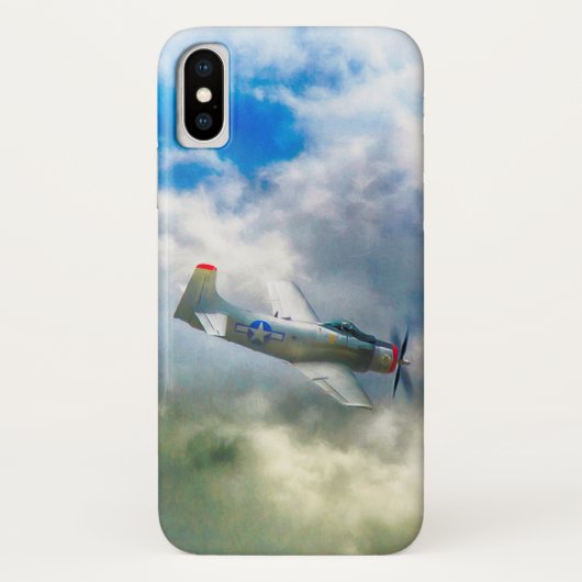 第2次世界大戦航空機用空力突撃機 Case-Mate iPhoneケース (裏面)