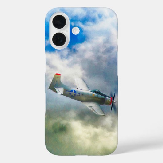 第2次世界大戦航空機用空力突撃機 Case-Mate iPhoneケース (裏面)
