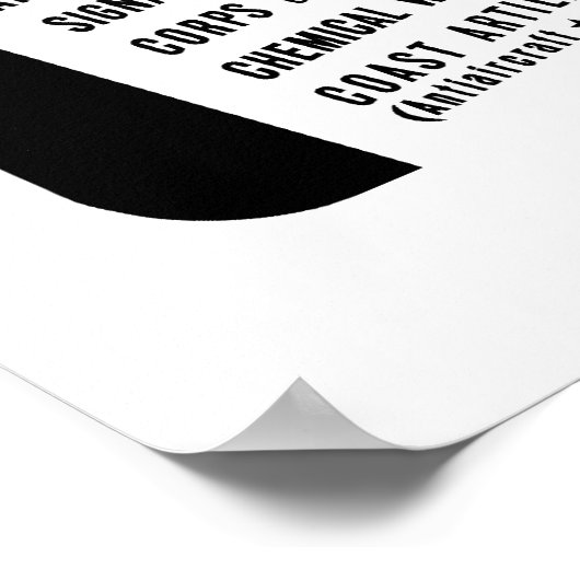 第2次世界大戦軍採用ポスター ポスター (角)