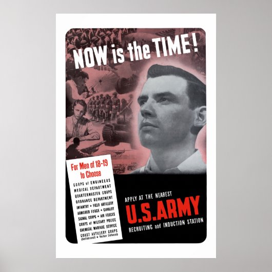 第2次世界大戦軍採用ポスター ポスター (正面)