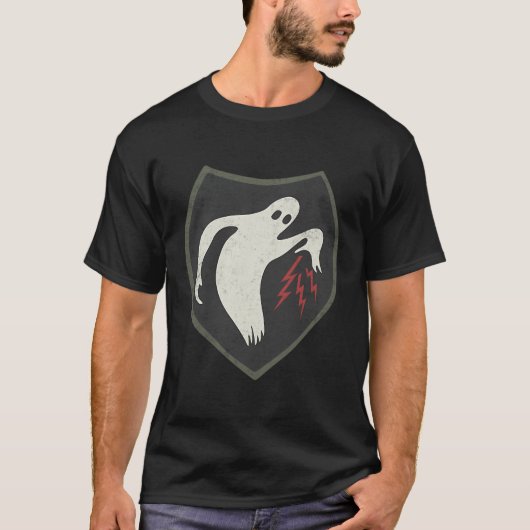 第2次世界大戦軍第23期本部特殊部隊幽霊Ar Tシャツ (正面)