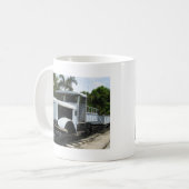 第2次世界大戦軍隊トレインアットザリバークワイブリッジ コーヒーマグカップ (正面左)