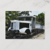 第2次世界大戦軍隊トレインアットザリバークワイブリッジ 名刺 (裏面)