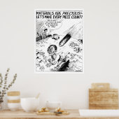 第2次世界大戦- – マテリアル保護マンガ ポスター (キッチン)