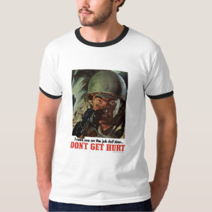 第2次世界大戦 -- 傷つかないで下さい Tシャツ