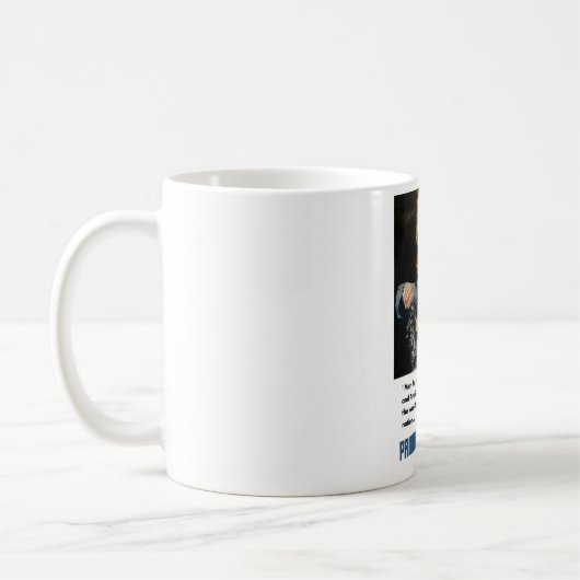 第2次世界大戦 -- 勝利のための農産物! コーヒーマグカップ (左)