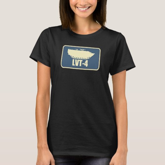 第2次世界大戦LVT 4 1 Tシャツ (正面)