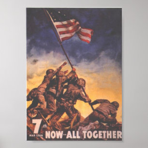 第2次世界大戦USMC 9 ポスター