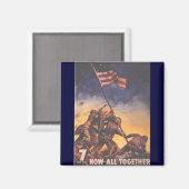 第2次世界大戦USMC 9 マグネット (正面/裏面)