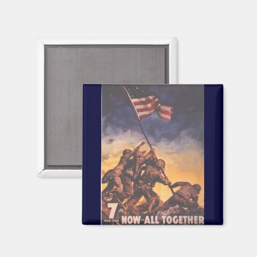 第2次世界大戦USMC 9 マグネット (正面/裏面)
