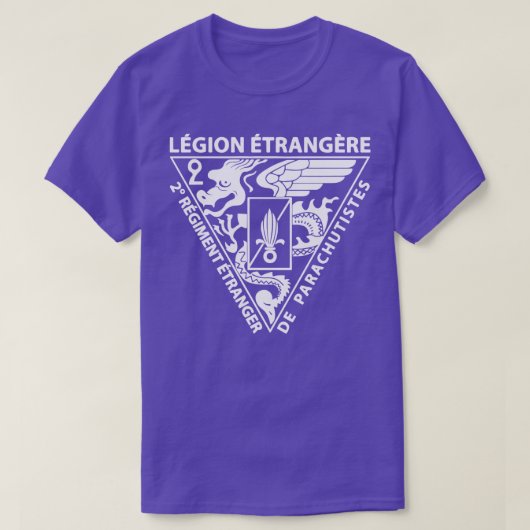 第2次外国パラシュート連隊3 Tシャツ (デザイン正面)