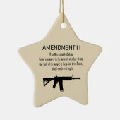 第2次補正を受けるU Sの執行権 セラミックオーナメント (右)