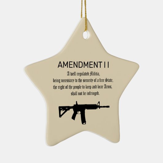 第2次補正を受けるU Sの執行権 セラミックオーナメント (右)