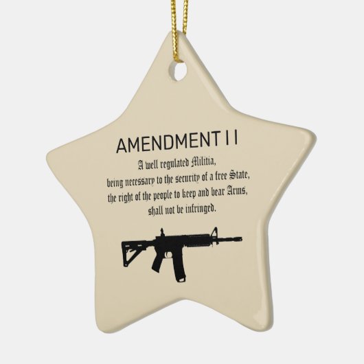 第2次補正を受けるU Sの執行権 セラミックオーナメント (左)