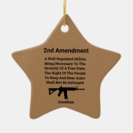 第2次補正を受けるU Sの執行権 セラミックオーナメント