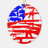 第2次補正ガン国旗 セラミックオーナメント (左)